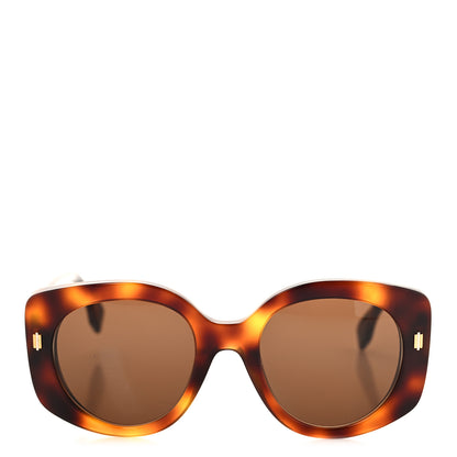 Fendi Acetate Fendi Roma Sunglasses FE40137I Havana 2 of 6