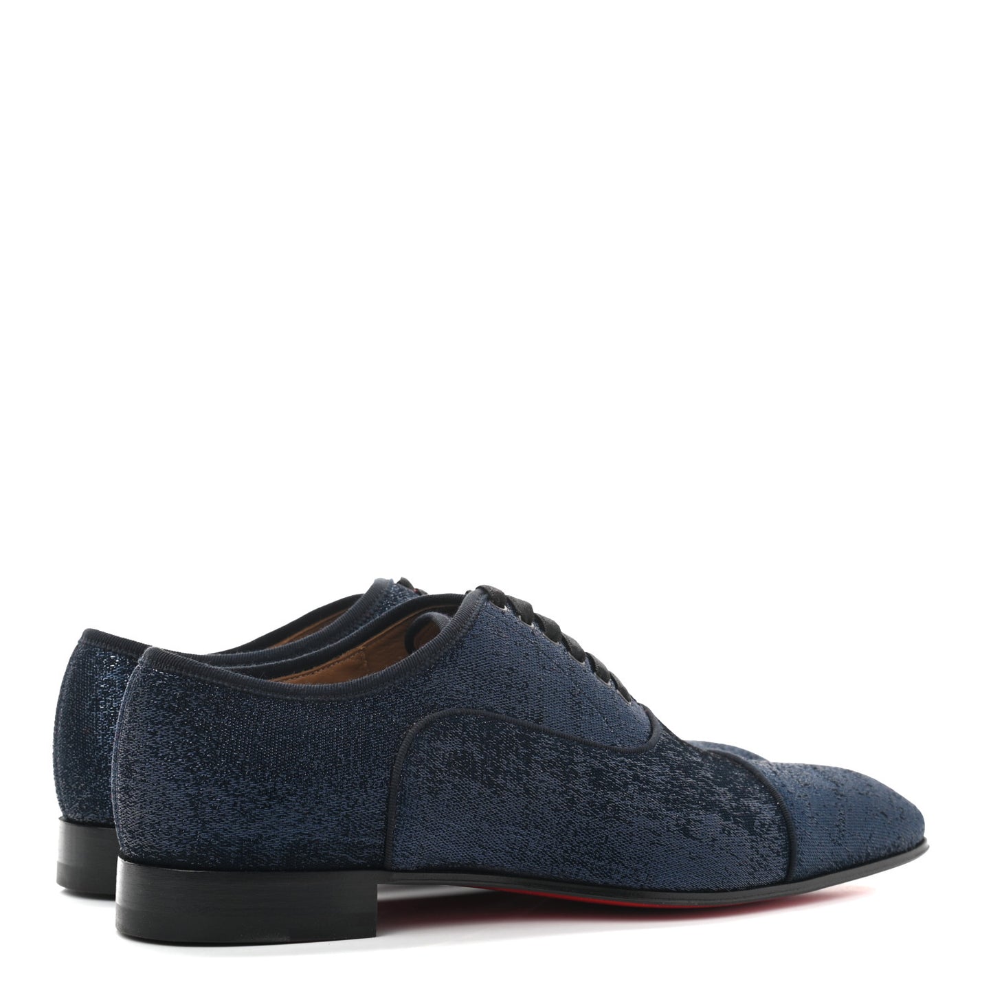 Glitter Mens Greggo Orlato Flat Oxfords 40.5 Marine