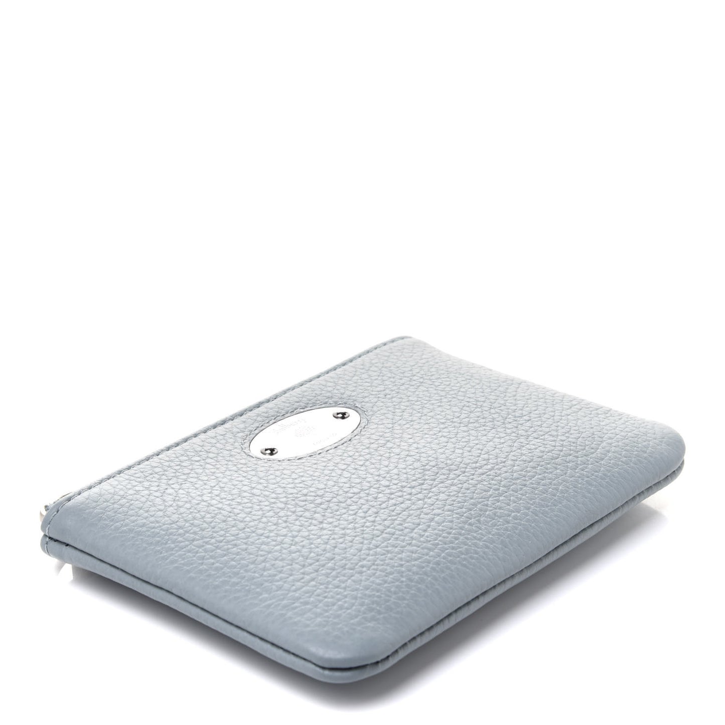 Small Classic Grain Zip Coin Purse Cloud