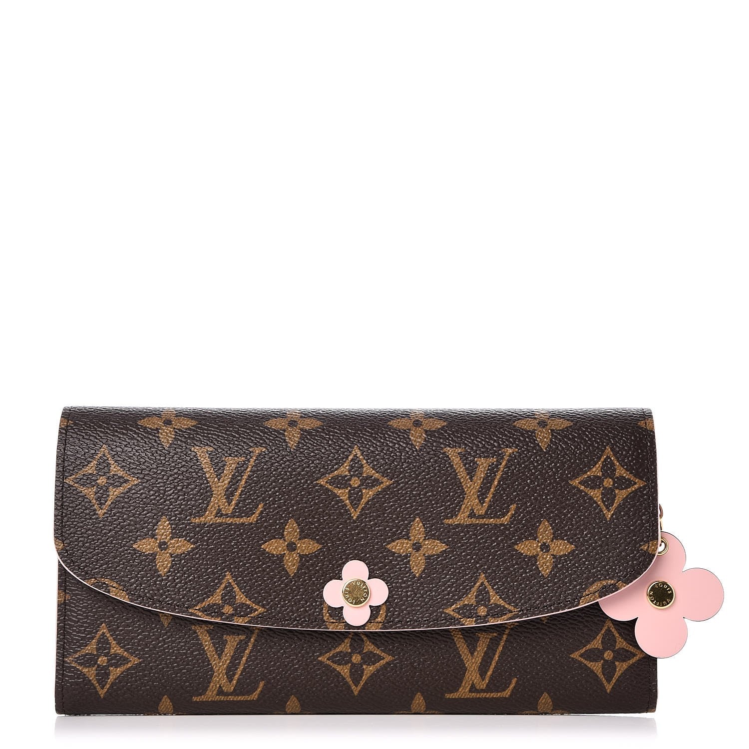 Louis Vuitton Monogram Bloom Flower Emilie Wallet 1 of 7