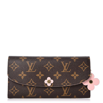 Louis Vuitton Monogram Bloom Flower Emilie Wallet 1 of 7