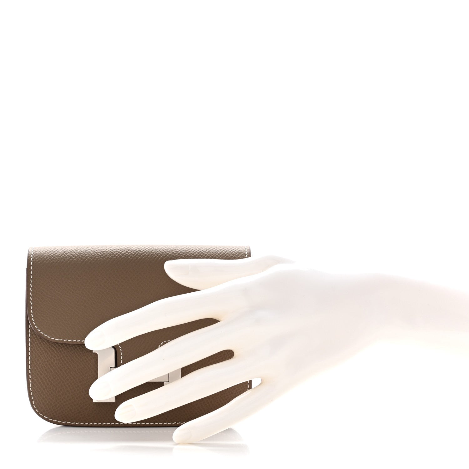 Hermes Epsom Constance Slim Wallet Etoupe 2 of 9