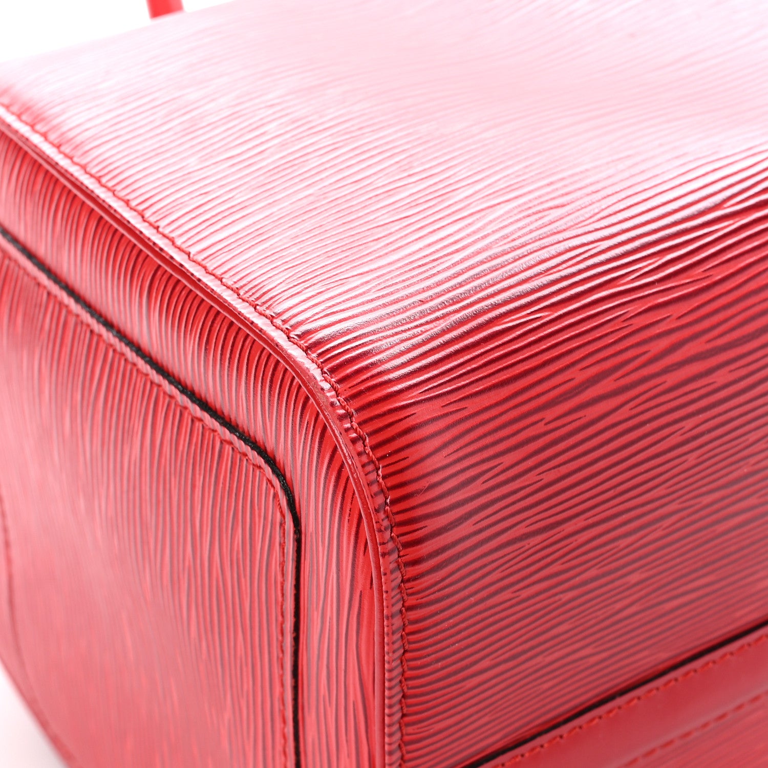 Louis Vuitton Epi Speedy 30 Castillan Red 11 of 13