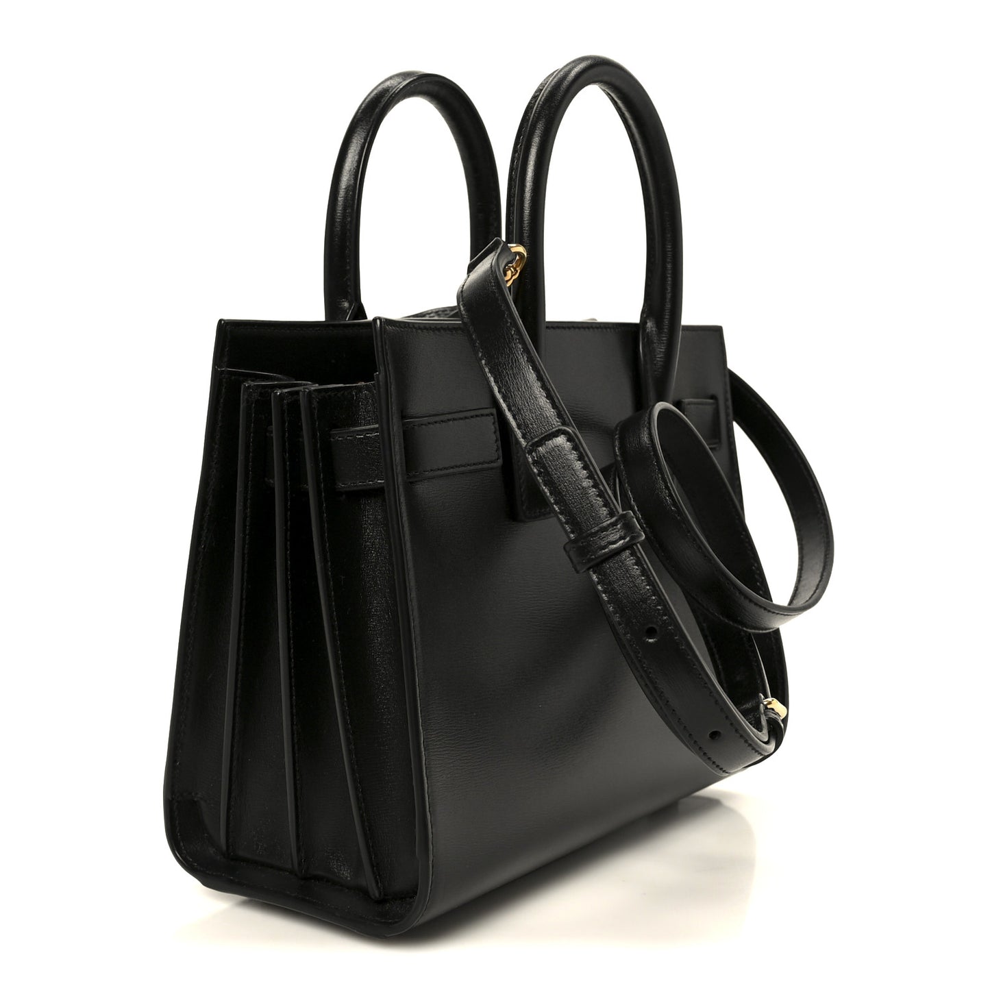 Calfskin Nano Sac De Jour Black