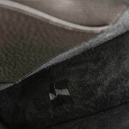 Hermes Taurillon Clemence Shoulder Bag Graphite 10 of 10