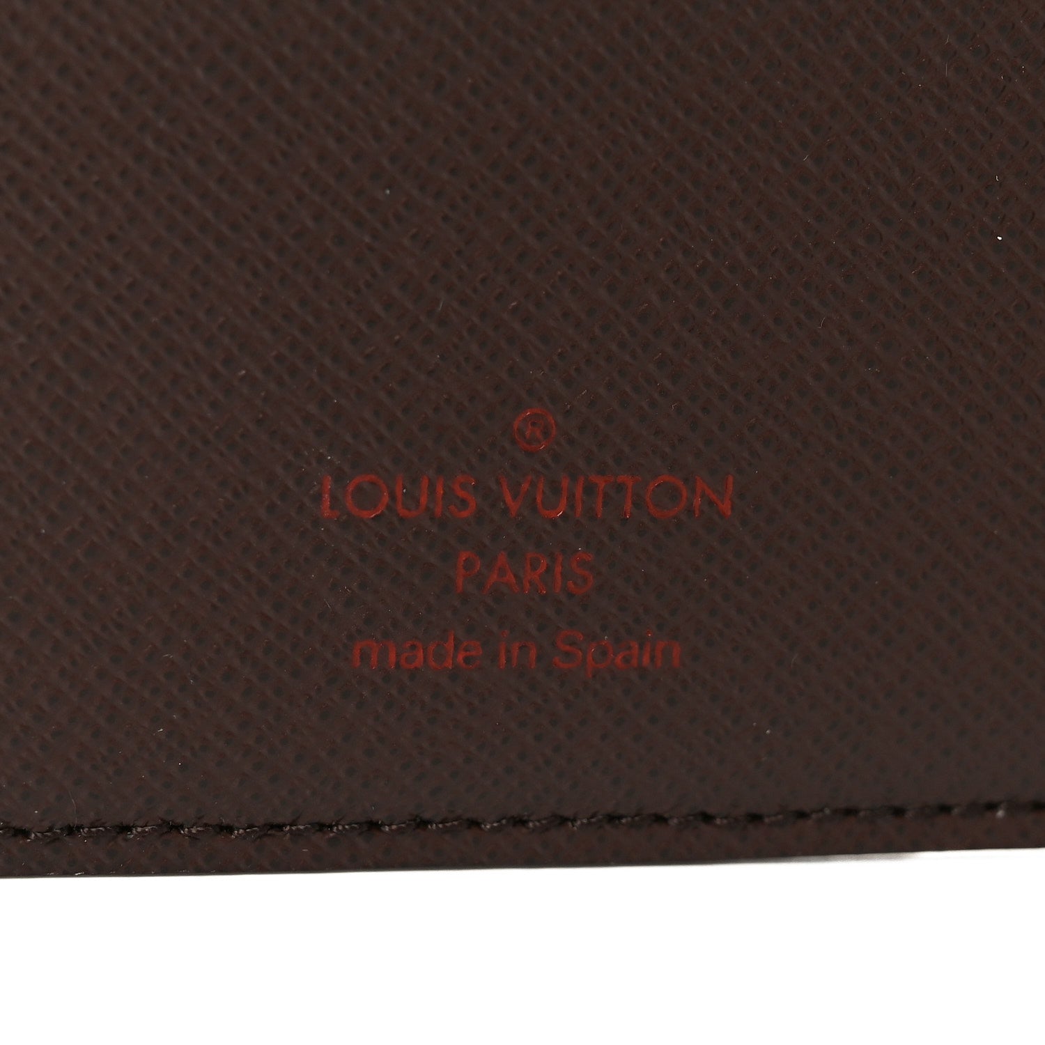 Louis Vuitton Damier Ebene Passport Cover 6 of 6