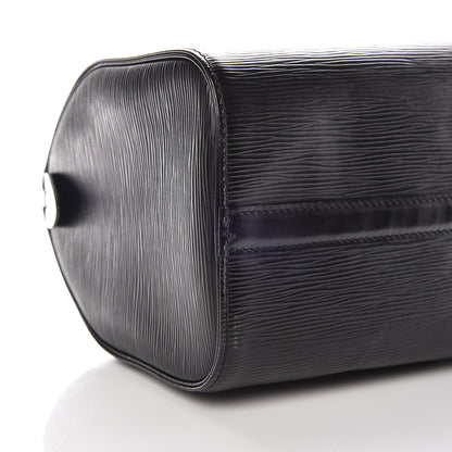 Louis Vuitton Epi Speedy 25 Black 9 of 15