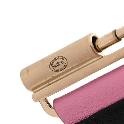 Chanel Calfskin CC Wide Cuff M Pink 4 of 4