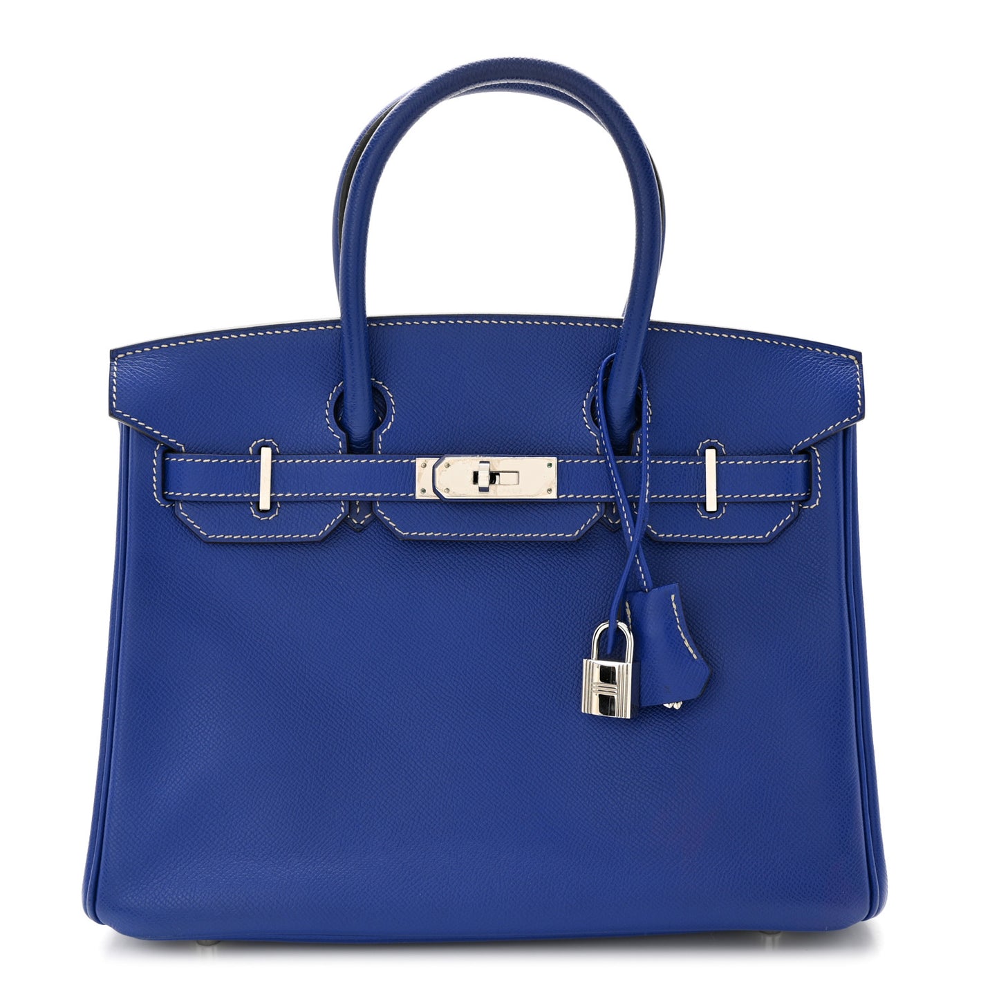 Epsom Candy Birkin 30 Bleu Electrique Mykonos