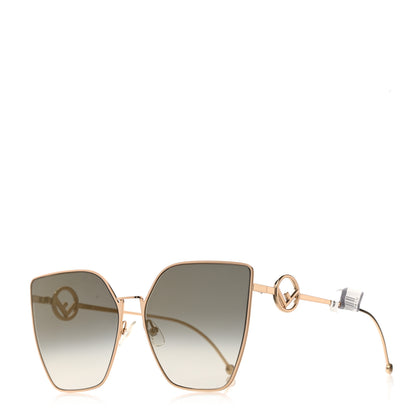 Fendi Metal F is Fendi Sunglasses FF 0323/S Gold 1 of 7