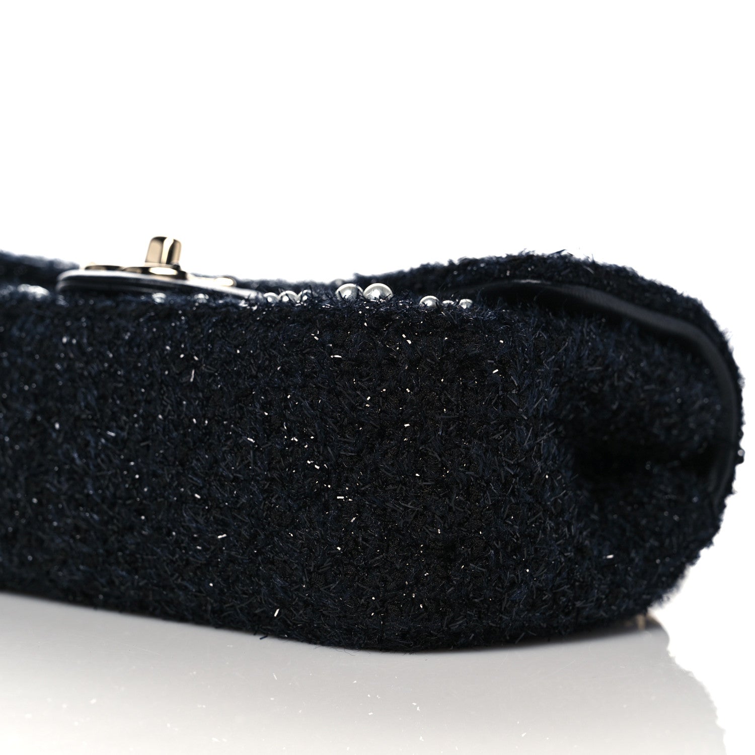 Chanel Tweed Pearl Small Cosmos Flap Black 8 of 11
