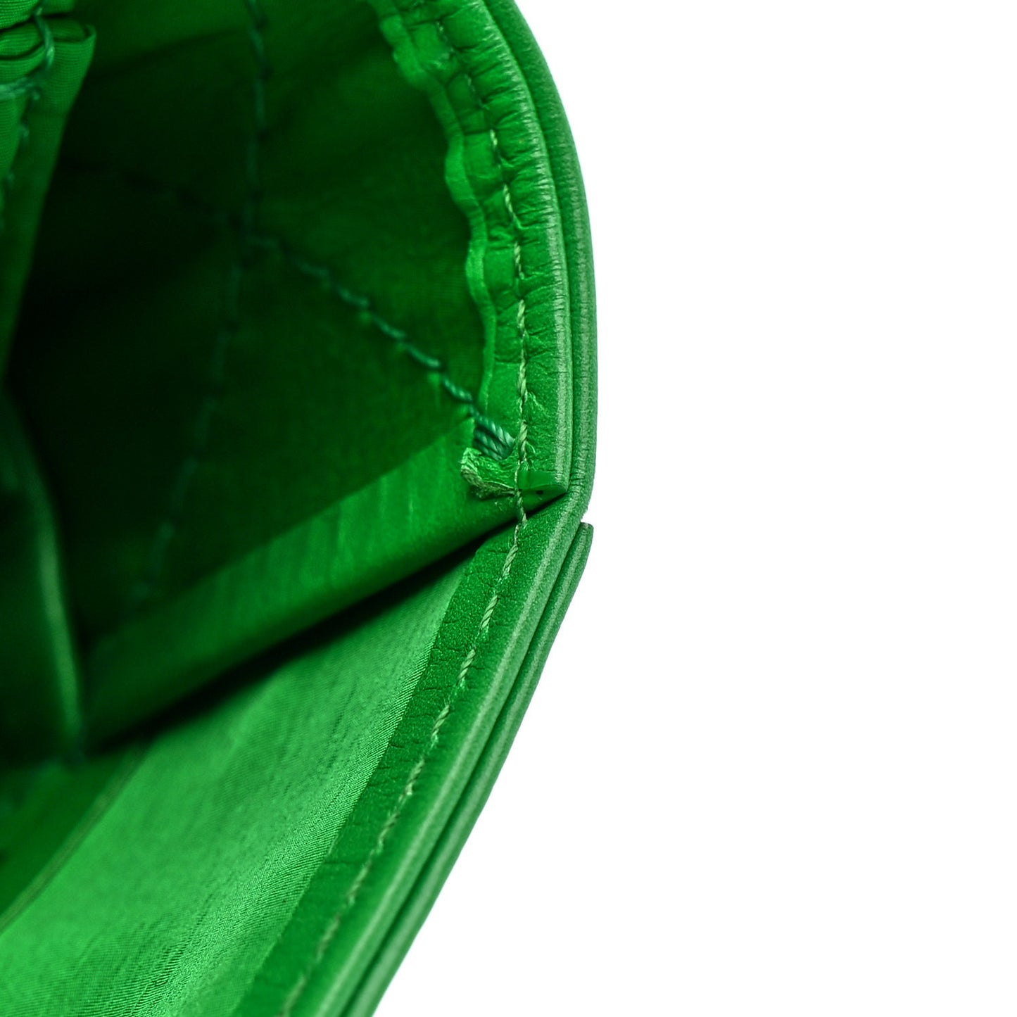 Paper Calfskin Intreccio Cassette Belt Bag Parakeet