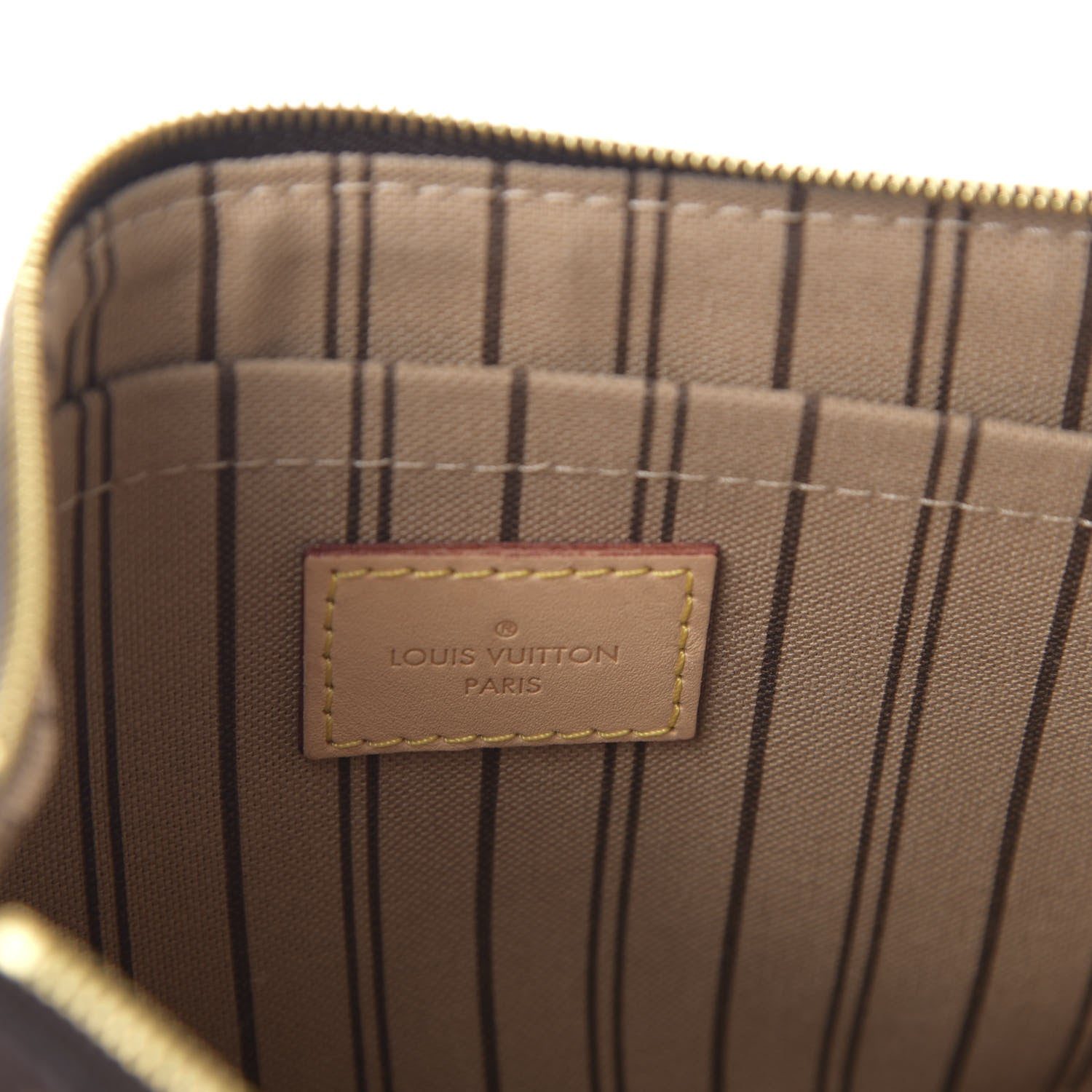 Louis Vuitton Monogram Neverfull MM GM Pochette 5 of 7