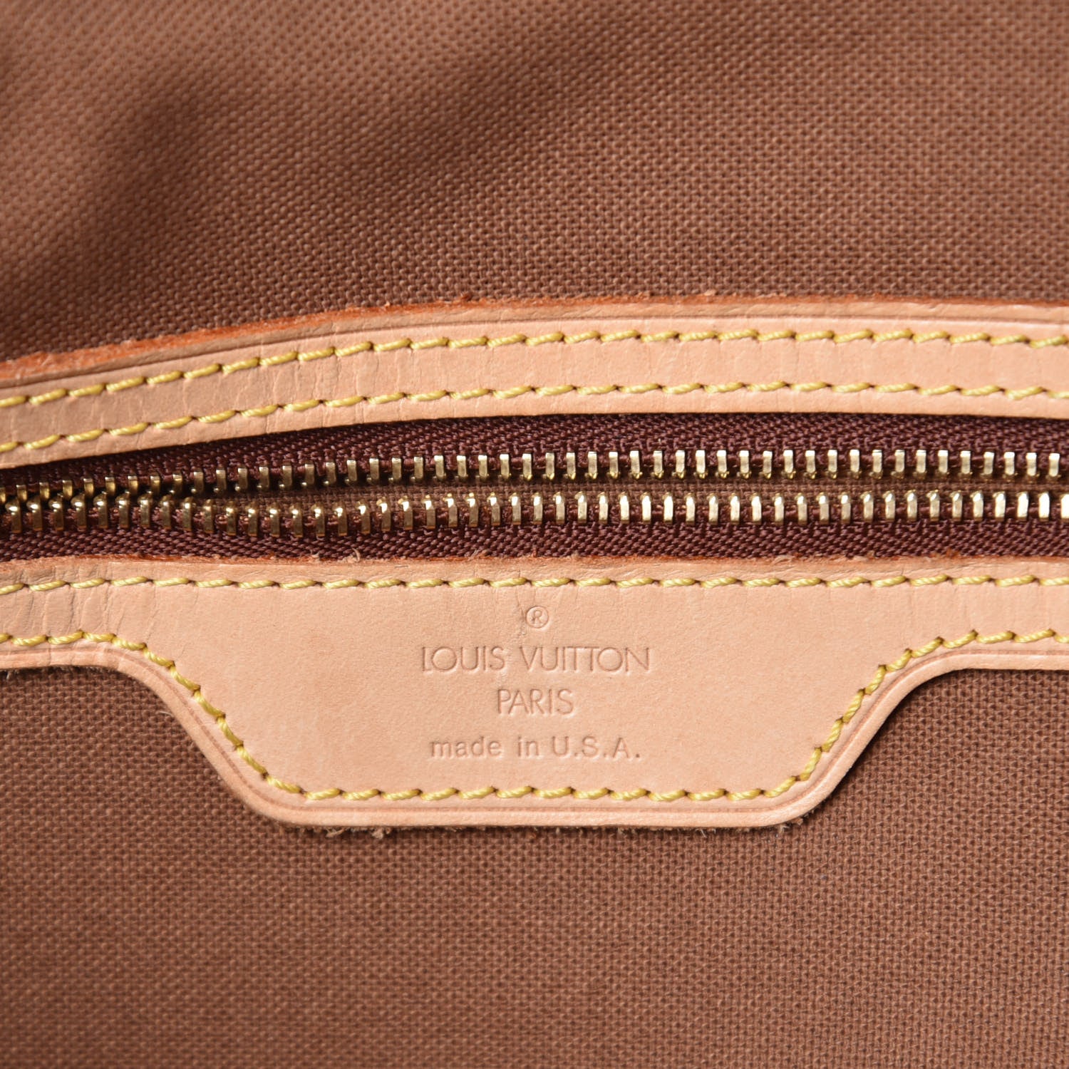 Louis Vuitton Monogram Cabas Mezzo 6 of 13