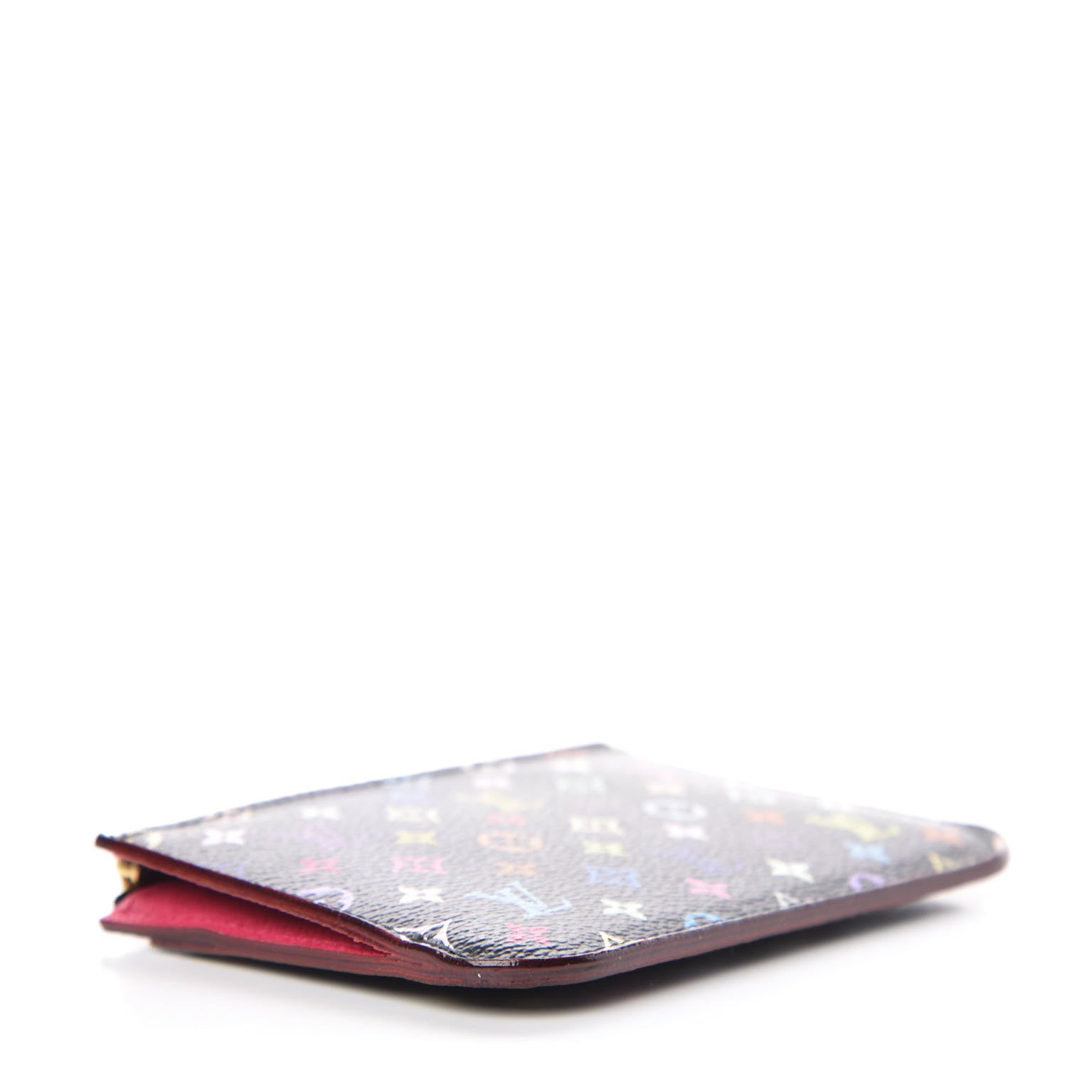 Louis Vuitton Monogram Multicolor Key Pouch Black Grenade 4 of 7
