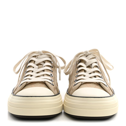 Valentino Garavani Canvas Iconographe Vlogo Sneakers 41 Beige 3 of 9