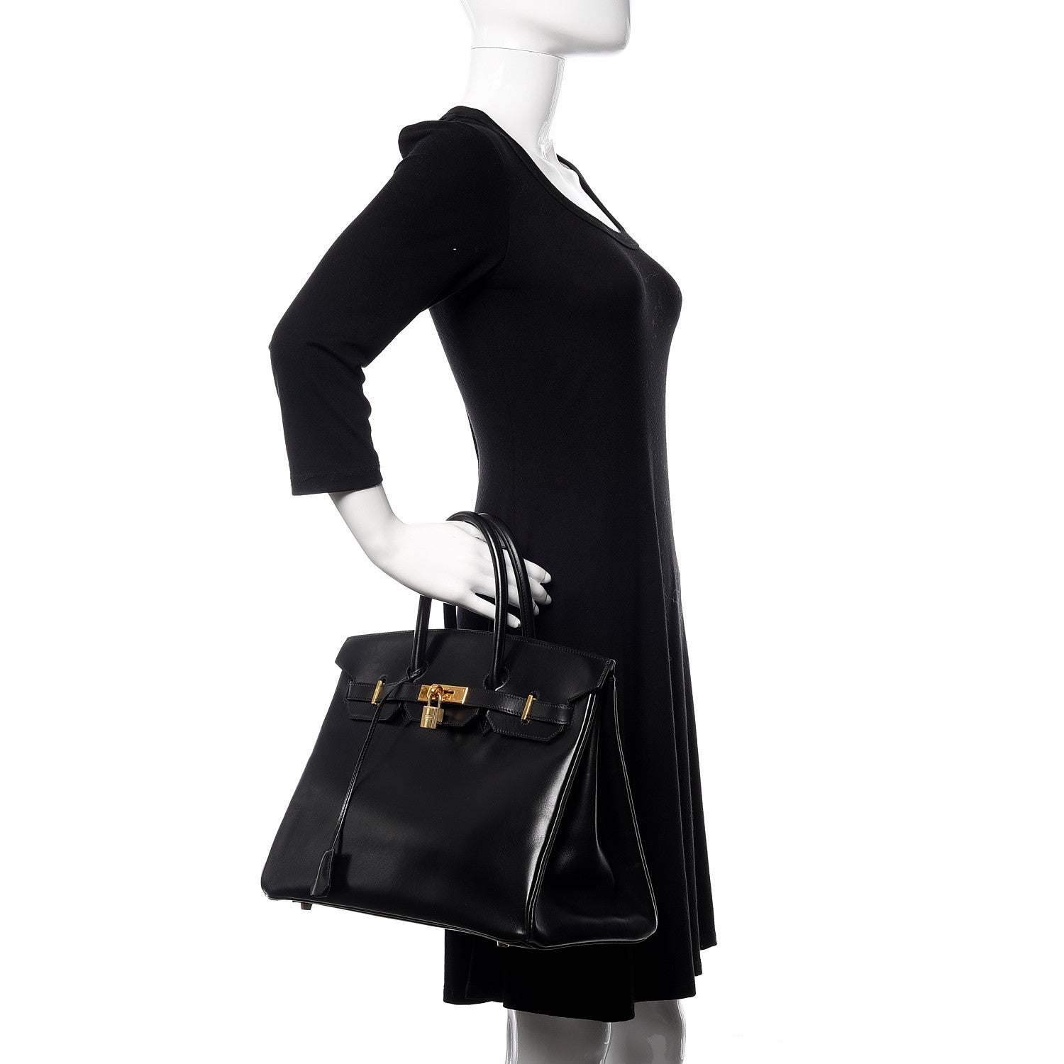 Hermes Box Birkin 35 Black 2 of 34