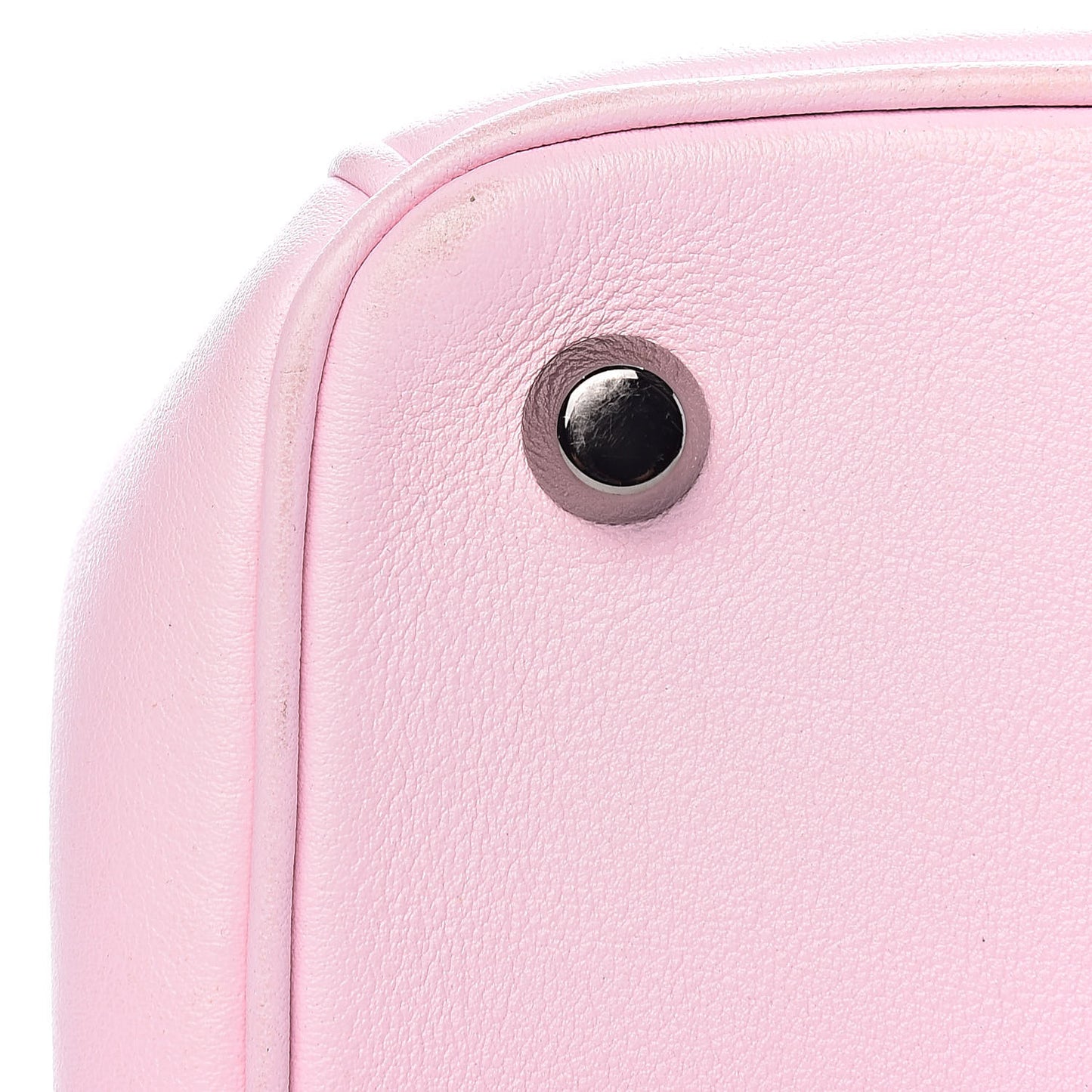 Metallic Patent Smooth Calfskin Small Be Dior Flap Pink Fuchsia