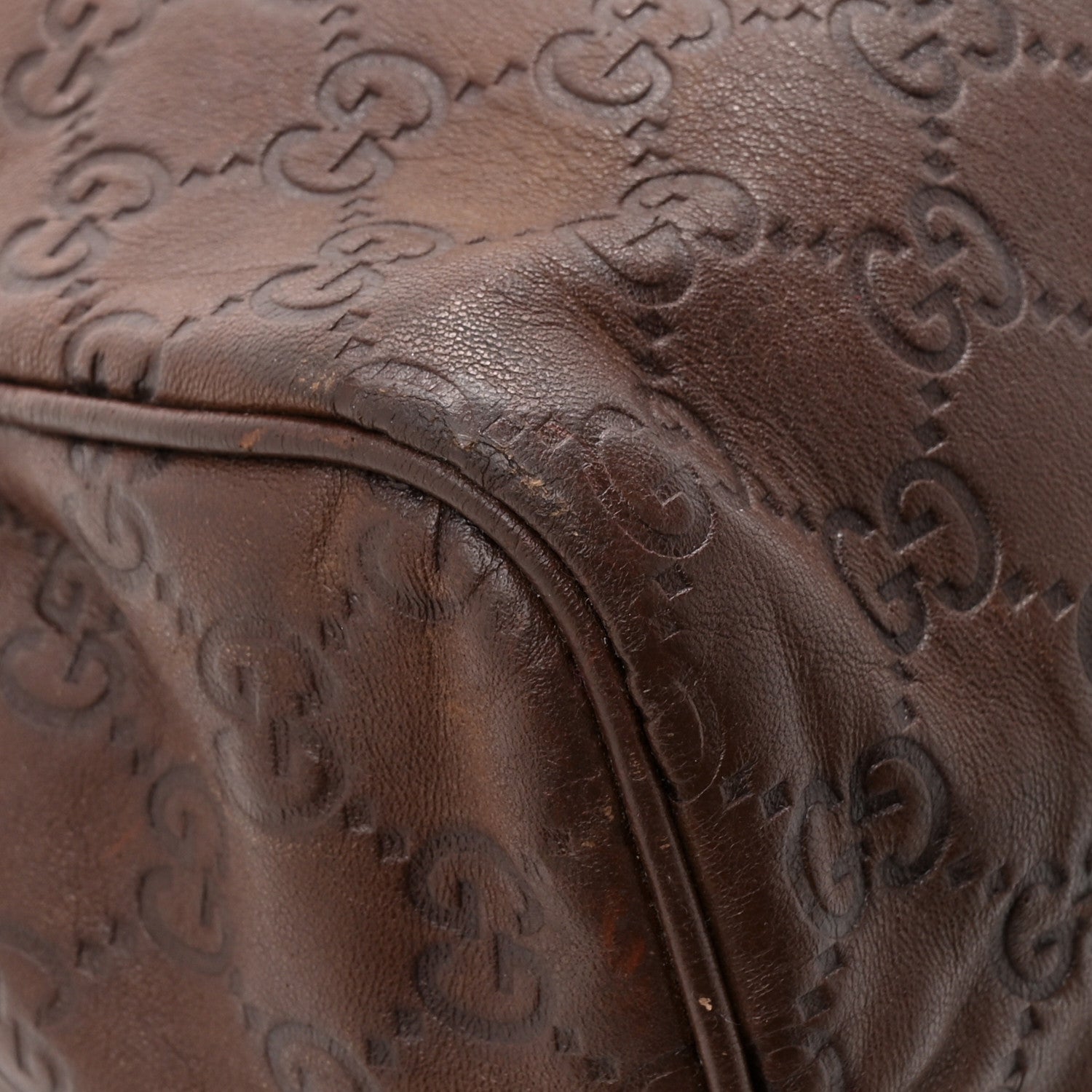 Gucci Guccissima Medium Joy Boston Brown 11 of 18
