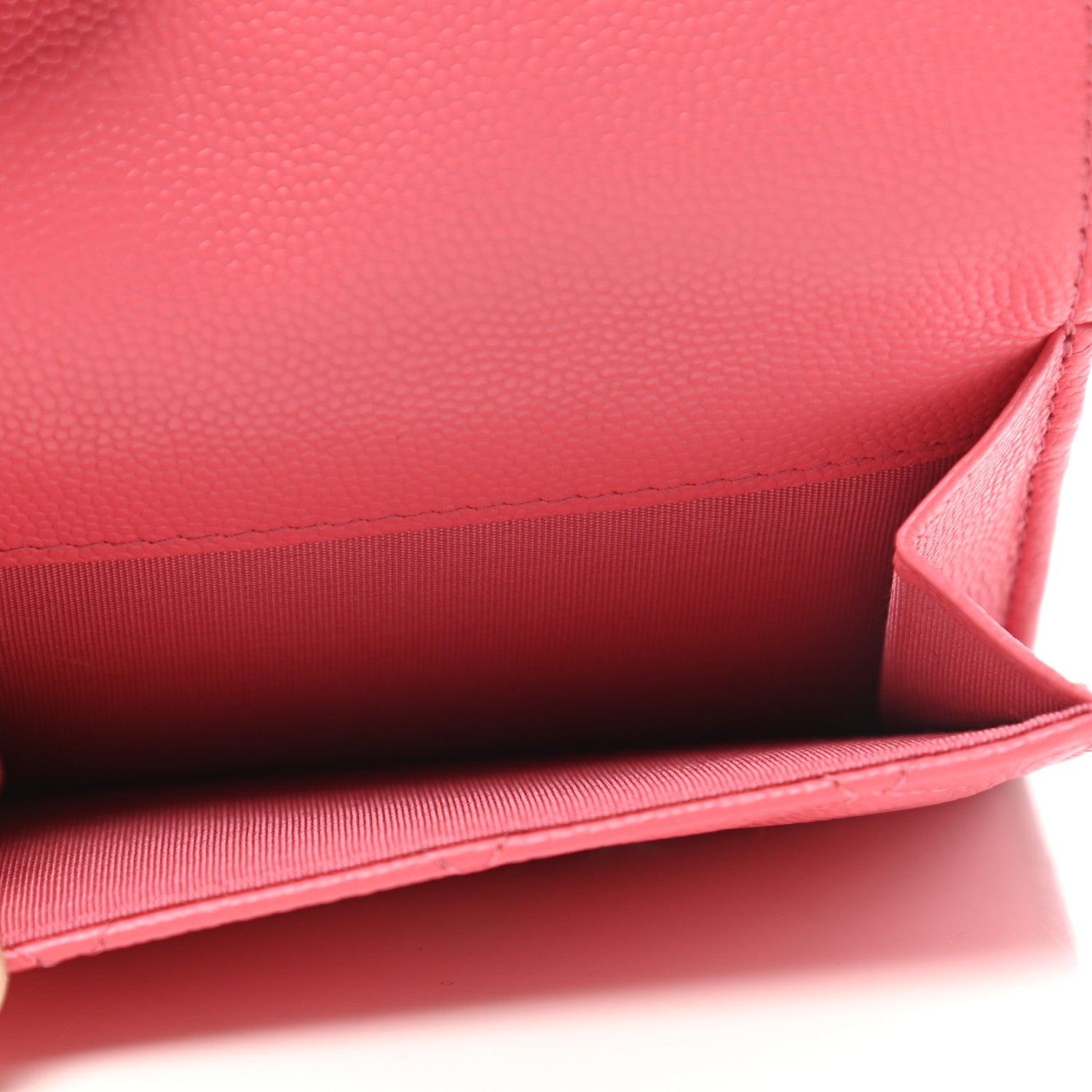 Chanel Caviar Quilted Incognito Compact Flap Wallet Pink 6 of 8