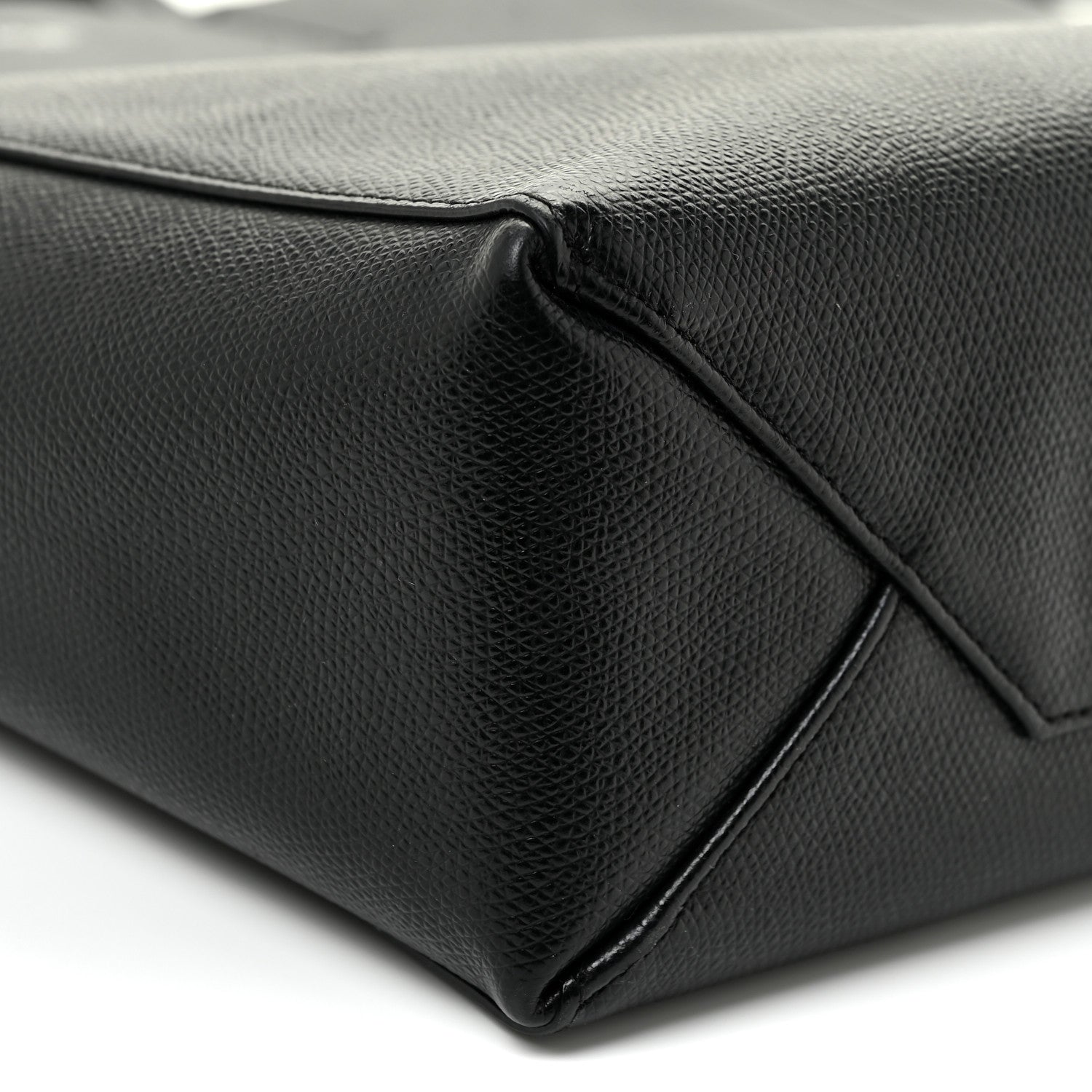 Celine Grained Calfskin Small Vertical Cabas Black 5 of 18