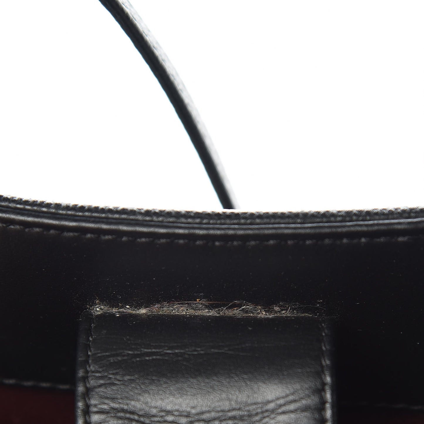 Caviar Quilted Small Business Affinity Shopping Bag Black