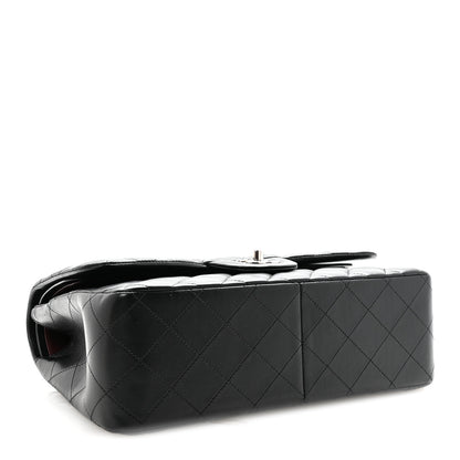 Chanel Lambskin Quilted Jumbo Double Flap Black 4 of 11