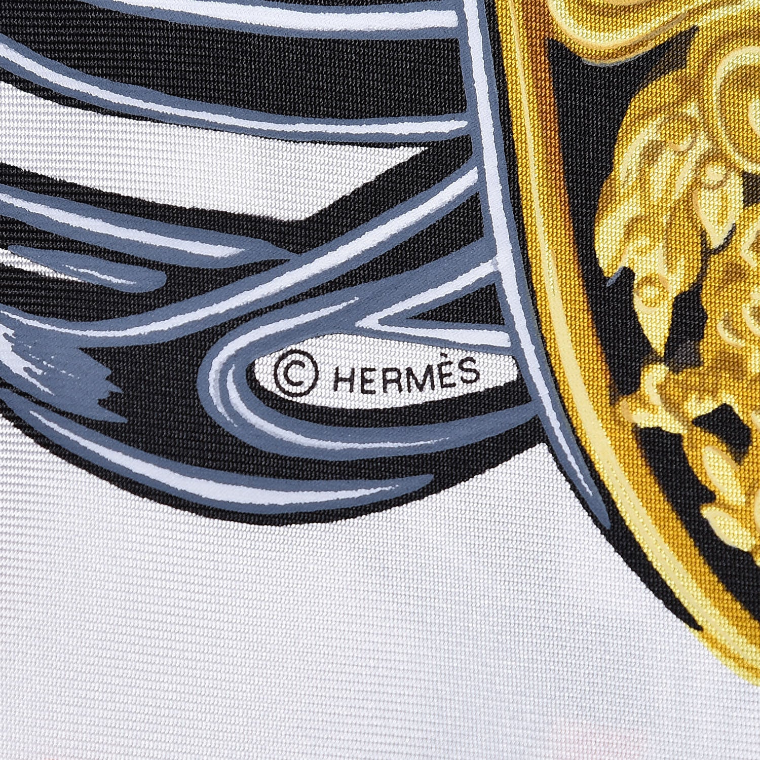 Hermes Silk Brides De Gala Love Scarf 90 5 of 5