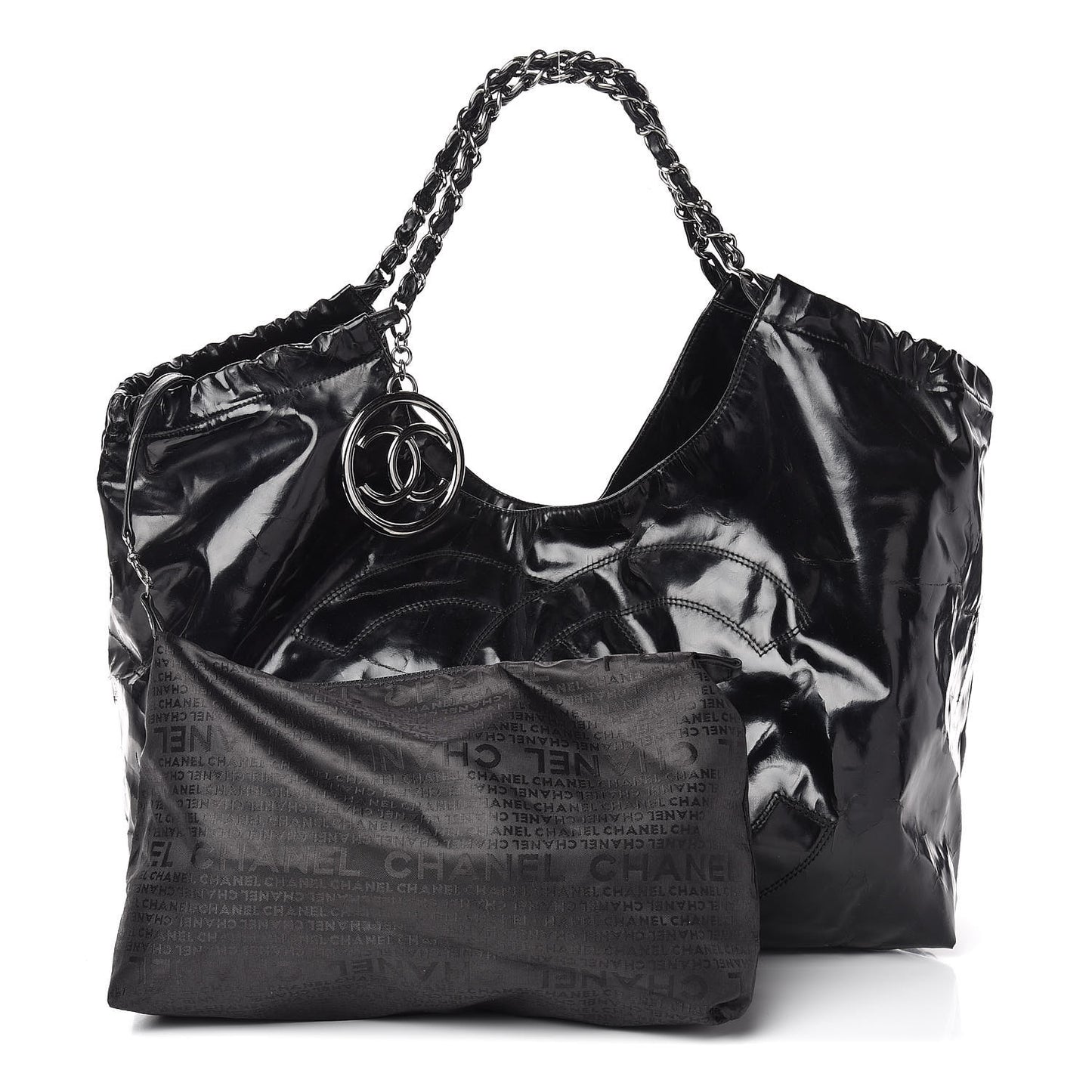 Vinyl XL Coco Cabas Black