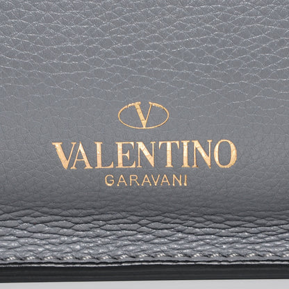 Valentino Garavani Grained Calfskin Small To Be Cool Tote Grigio Perla 8 of 8