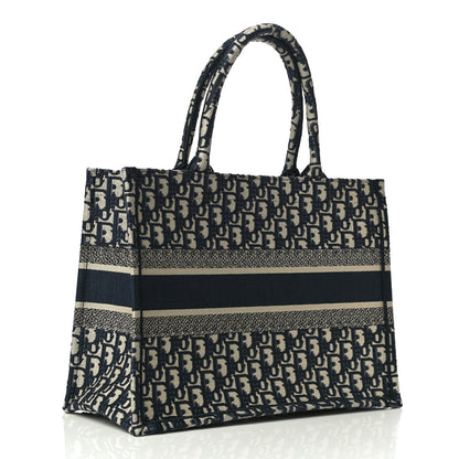 Christian Dior Oblique Medium Book Tote Blue Multicolor 3 of 11