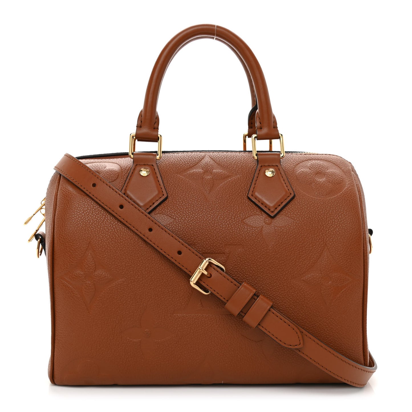 Empreinte Monogram Giant Speedy Bandouliere 25 Cognac