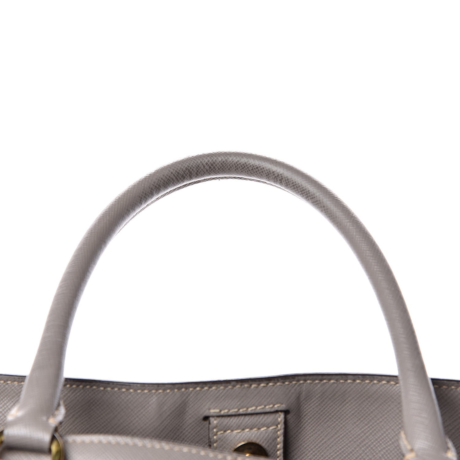 Prada Saffiano Lux Large Tote Argilla 13 of 16