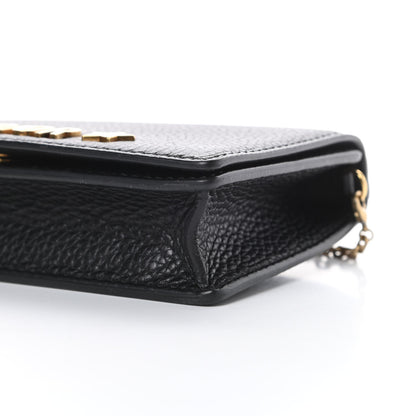 Christian Dior Grained Calfskin J'adior Clutch Black 13 of 13