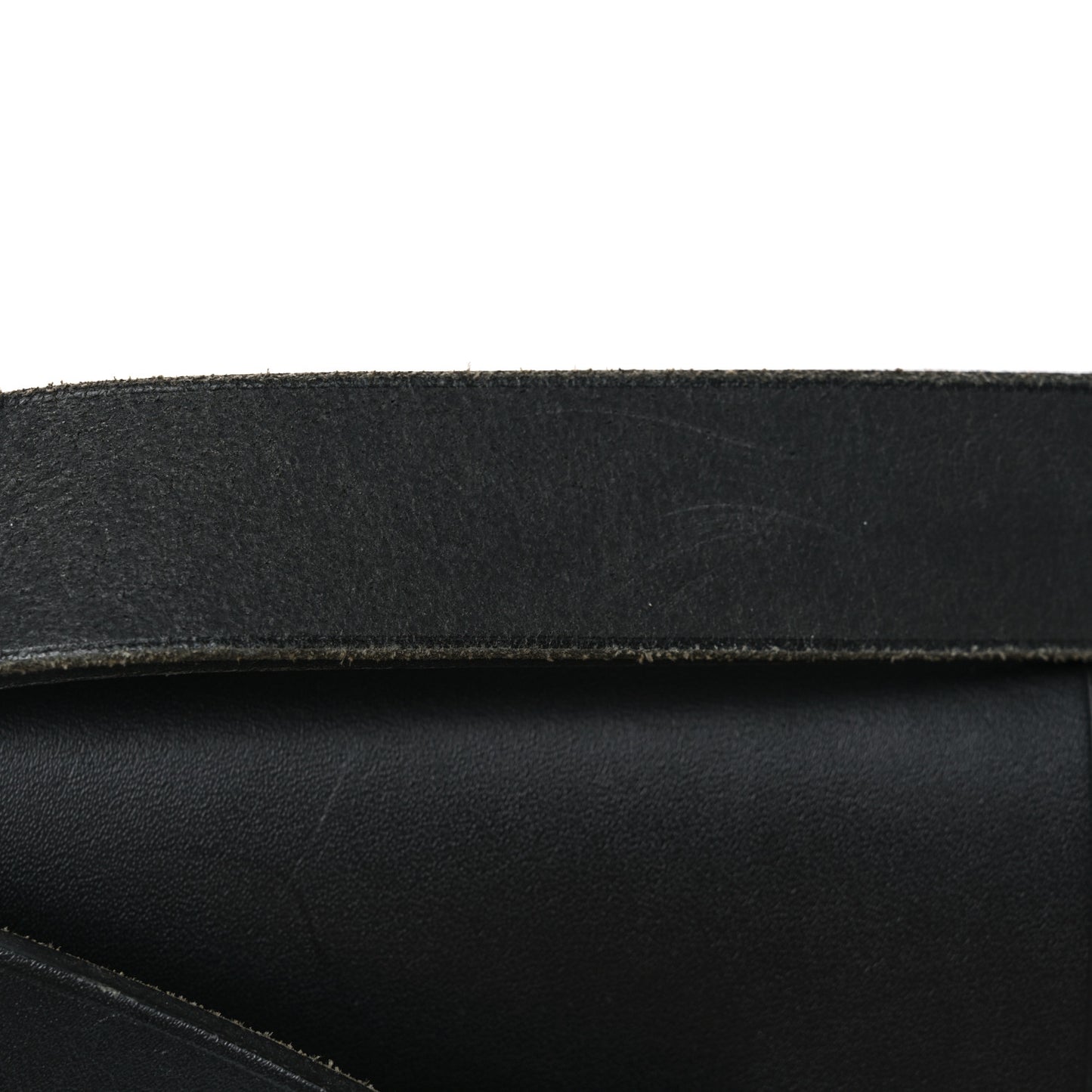 Toile Vache Calfskin Herbag 39 MM Black
