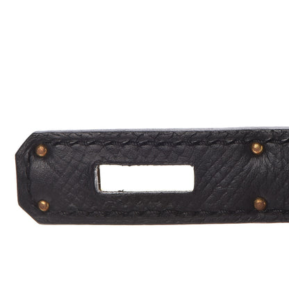 Hermes Epsom Kelly Sellier 28 Black 22 of 37