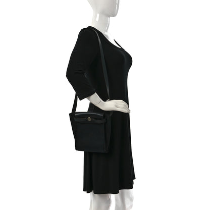 Hermes Toile Herbag TPM Black 2 of 10