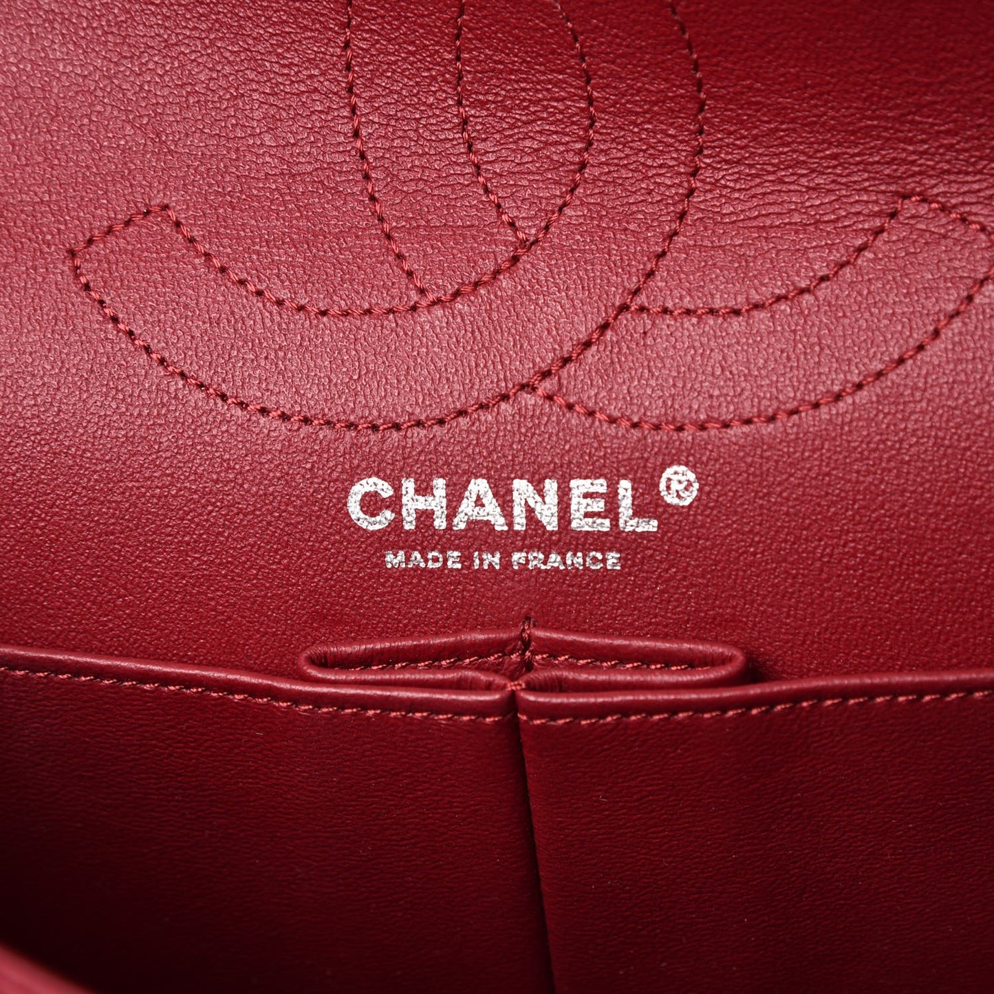 Aged Calfskin Quilted 2.55 Reissue 226 Flap Red