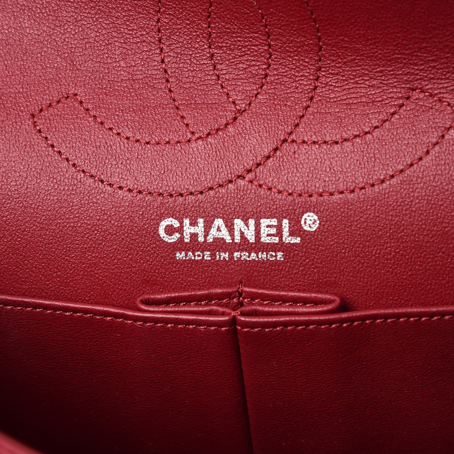 Chanel Aged Calfskin Quilted 2.55 Reissue 226 Flap Red 7 of 11