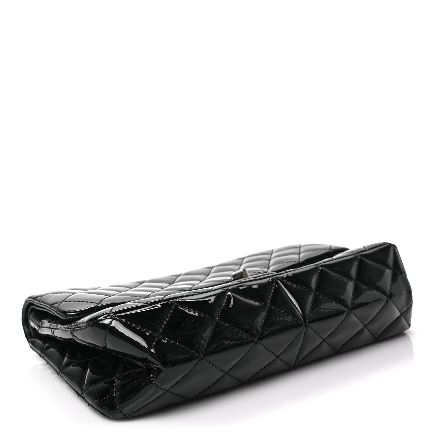 Chanel Patent Quilted 2.55 Reissue 227 Flap Black 3 of 11