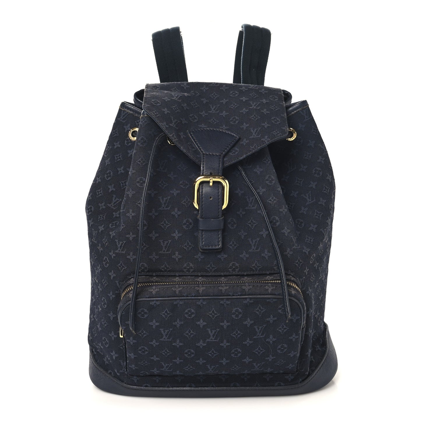 Mini Monogram Montsouris GM Backpack Blue