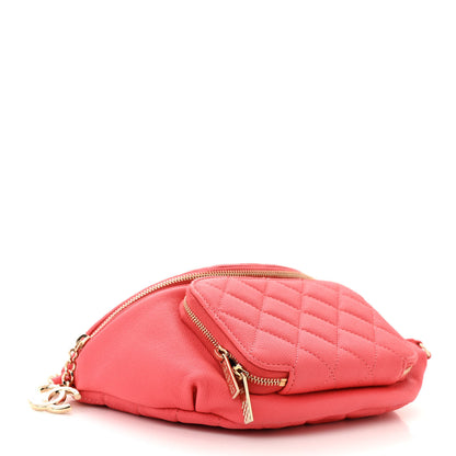 Chanel Caviar Quilted Business Affinity Waist Belt Bag Pink 4 of 10