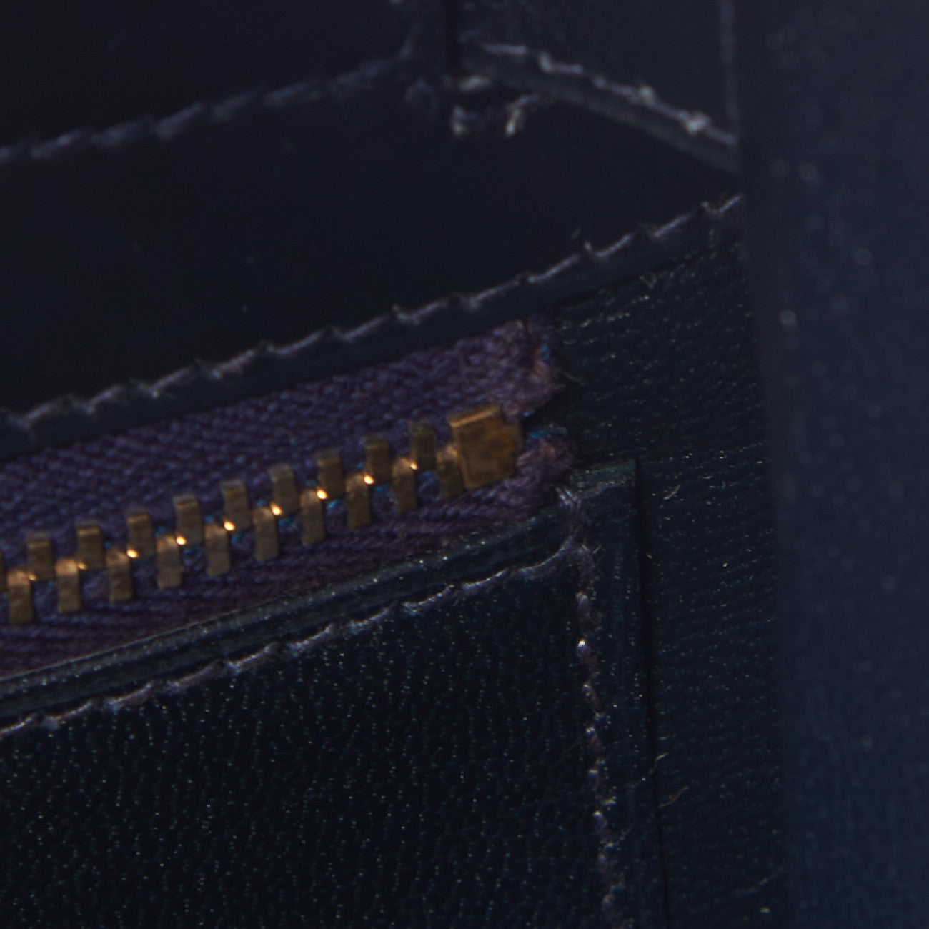 Hermes Box Kelly Sellier 32 Indigo 25 of 33