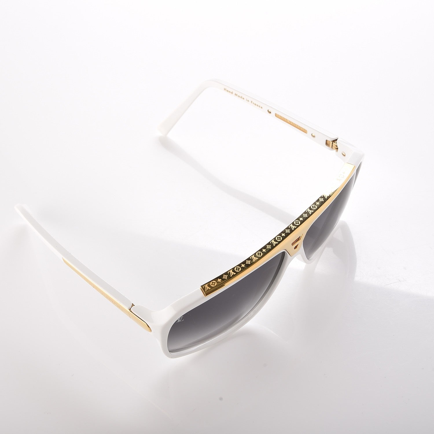 Louis Vuitton Evidence Sunglasses Z0351W White 5 of 9
