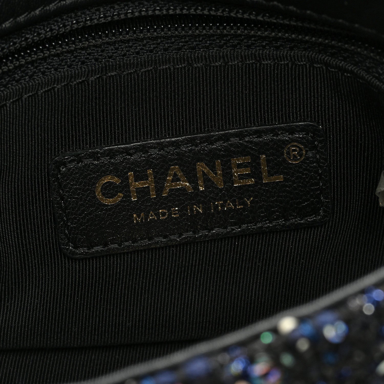 Chanel Tweed Mini Pearl Handle Flap Black Ecru 6 of 9