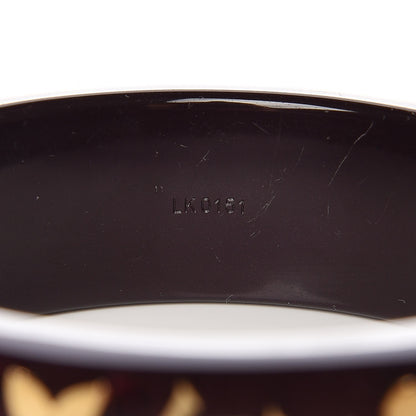 Louis Vuitton Resin Swarovski Medium Inclusion Bracelet GM Marron 3 of 3