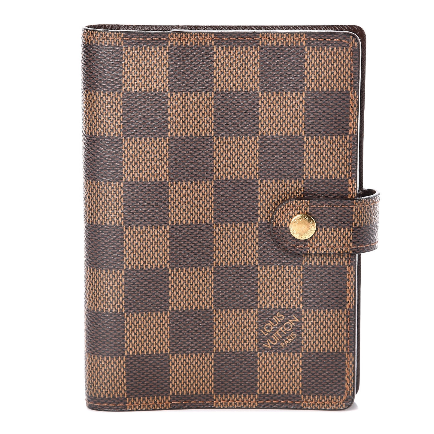 Damier Ebene Small Ring Agenda Cover