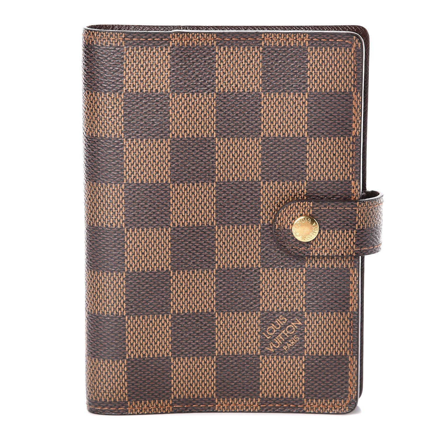 Louis Vuitton Damier Ebene Small Ring Agenda Cover 1 of 12