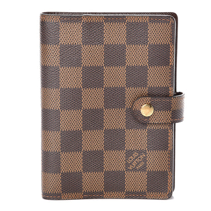 Louis Vuitton Damier Ebene Small Ring Agenda Cover 1 of 12