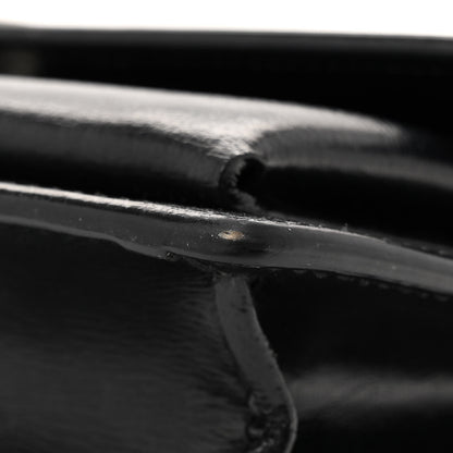 Saint Laurent Coated Bark Calfskin Medium Monogram Sunset Black 15 of 17